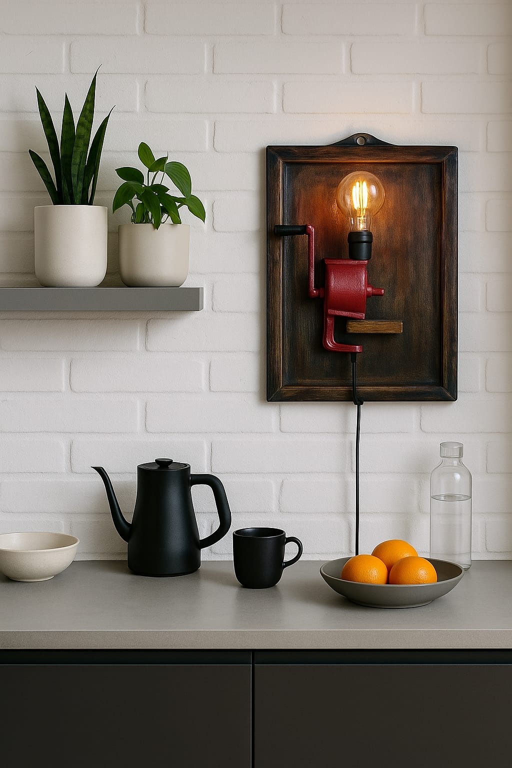 Lampara de pared: Cuadro Rayador - Image 3