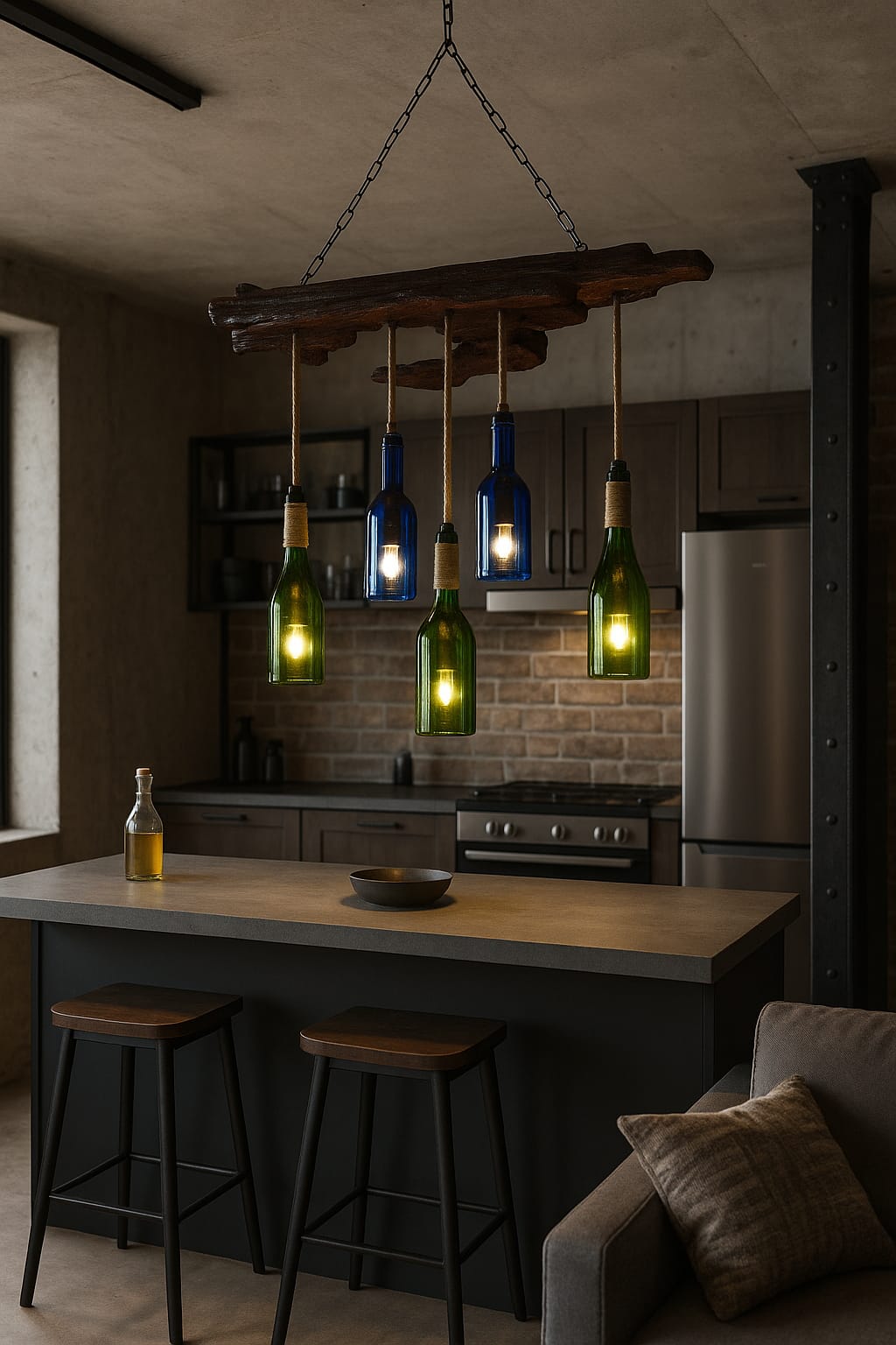 Lampara botellas - Image 2