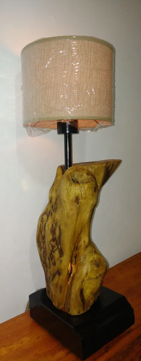 Velador Escultural Natural - Image 3