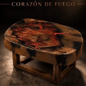 Mesa ratona: Corazon de Fuego