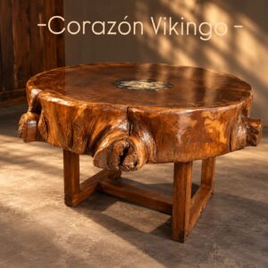Mesa Corazón Vikingo